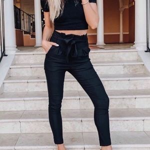 High waisted pant
